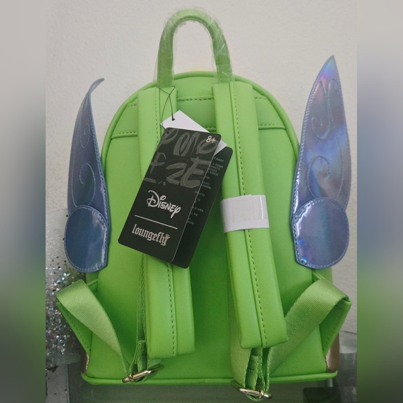 Loumgefly Disney Peterpan Tinkerbell Wings Figural Mini Backpack - New With Tags - Picture 8 of 10